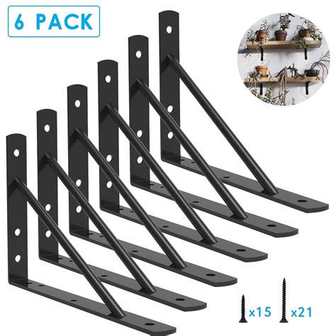 shelf brackets metal industrial|rustic industrial shelving brackets.